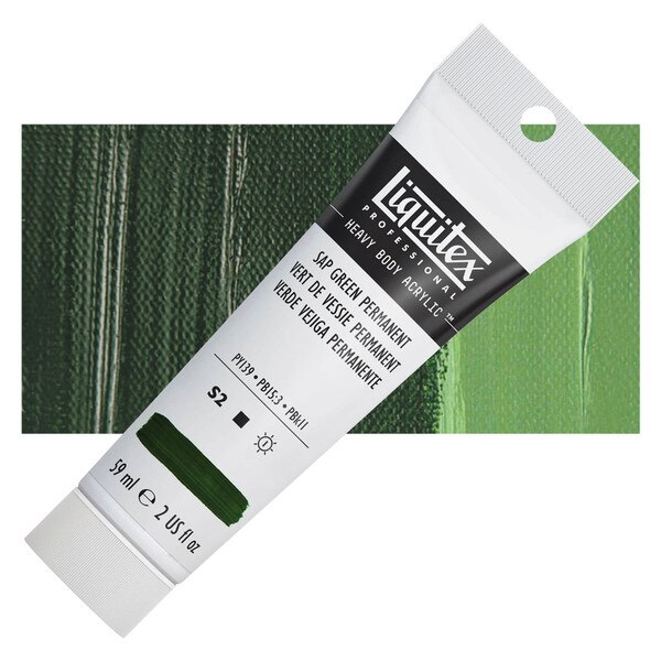 Liquitex Heavy Body Acrylic Paint - Sap Green Permanent